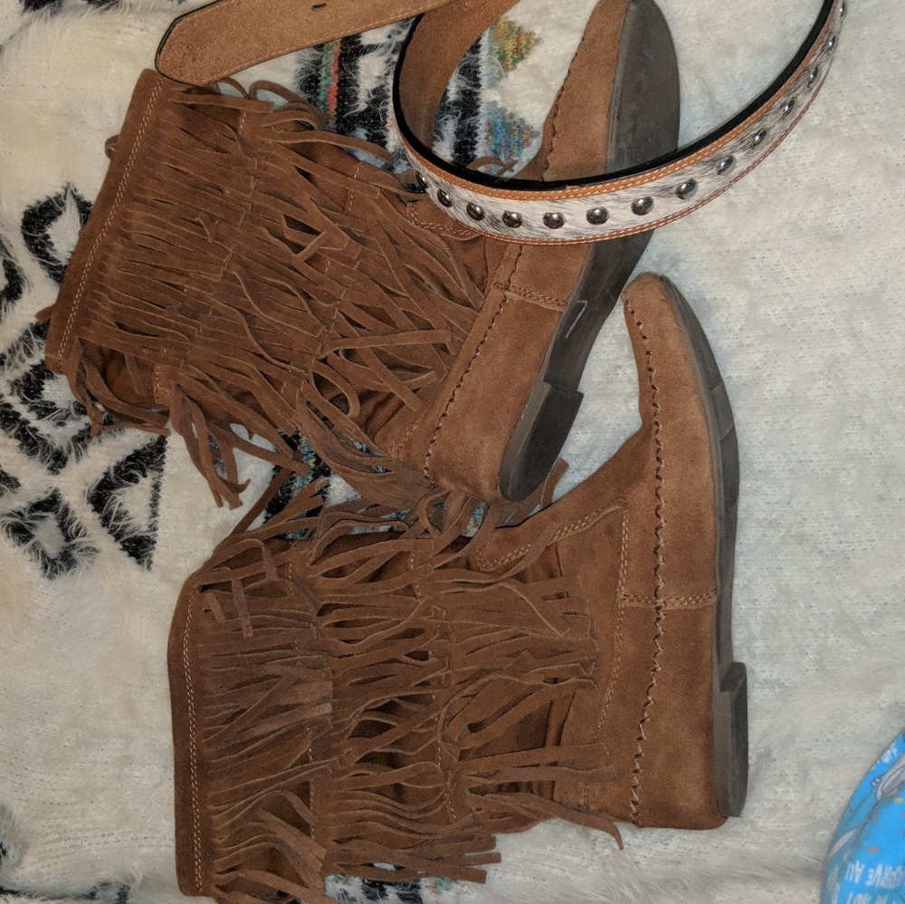 Fringe Boots